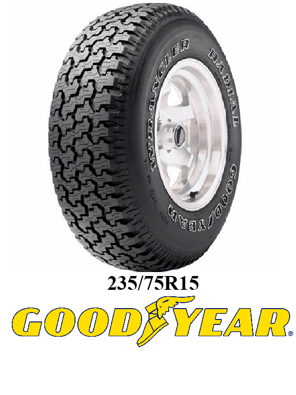 235/75R15 GOOD YEAR